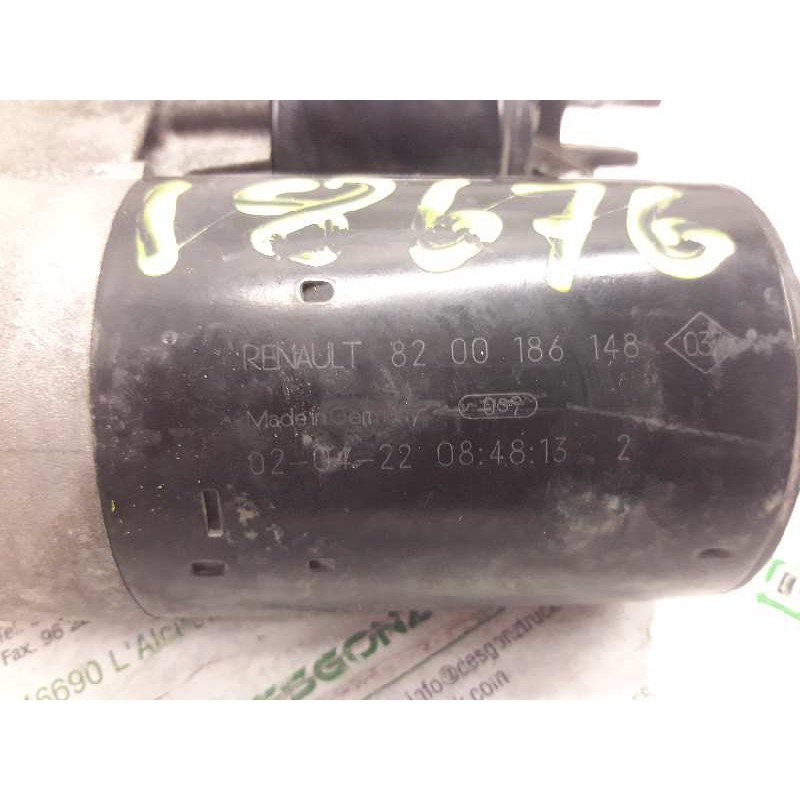 Recambio de motor arranque para renault laguna ii (bg0) authentique referencia OEM IAM 8200186148 000214040 3
