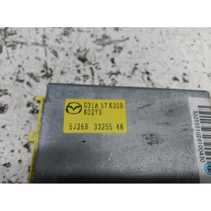 Recambio de centralita airbag para mazda 6 berlina (gg) 2.0 crtd 143 active (4-ptas.) referencia OEM IAM G31A57K30B 5J26B3325548 - Gris 2