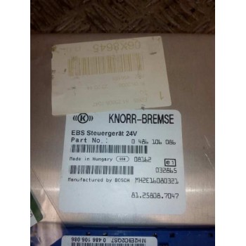 Recambio de modulo electronico para man tgx 18.xxx fg / 4x2 bl xl referencia OEM IAM 81258087047 0486106086 CENTRALITA EBS