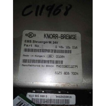 Recambio de modulo electronico para man tg - a 18.xxx referencia OEM IAM 81258087004 0486106018 CENTRALITA EBS