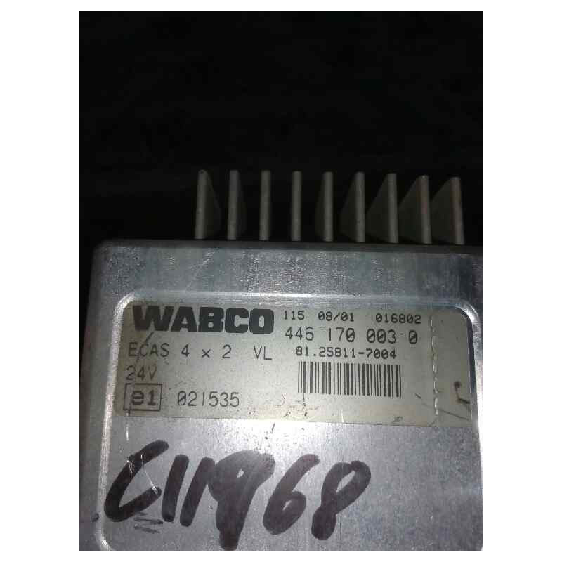 Recambio de modulo electronico para man tg - a 18 referencia OEM IAM 81258117004 4461700030 CENTRALITA ECAS - Rojo 2
