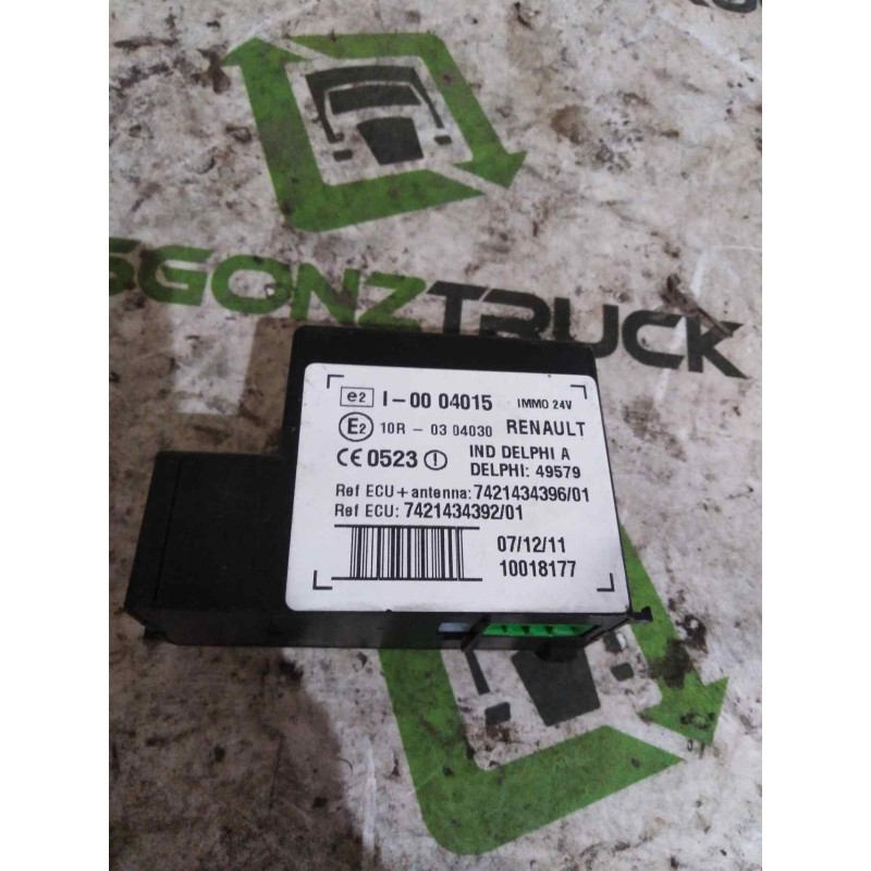 Recambio de modulo electronico para renault magnum ab 2005 cabina adel.tractor semirr. 4x2 4xx.18 gran espacio referencia OEM IA - Blanco