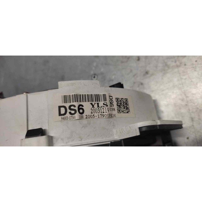Recambio de cuadro instrumentos para hyundai matrix (fc) referencia OEM IAM 9400317360 - Gris 2