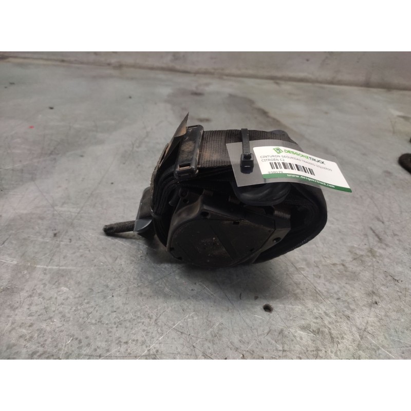 Recambio de cinturon seguridad trasero izquierdo para citroën c2 audace referencia OEM IAM - Negro 2