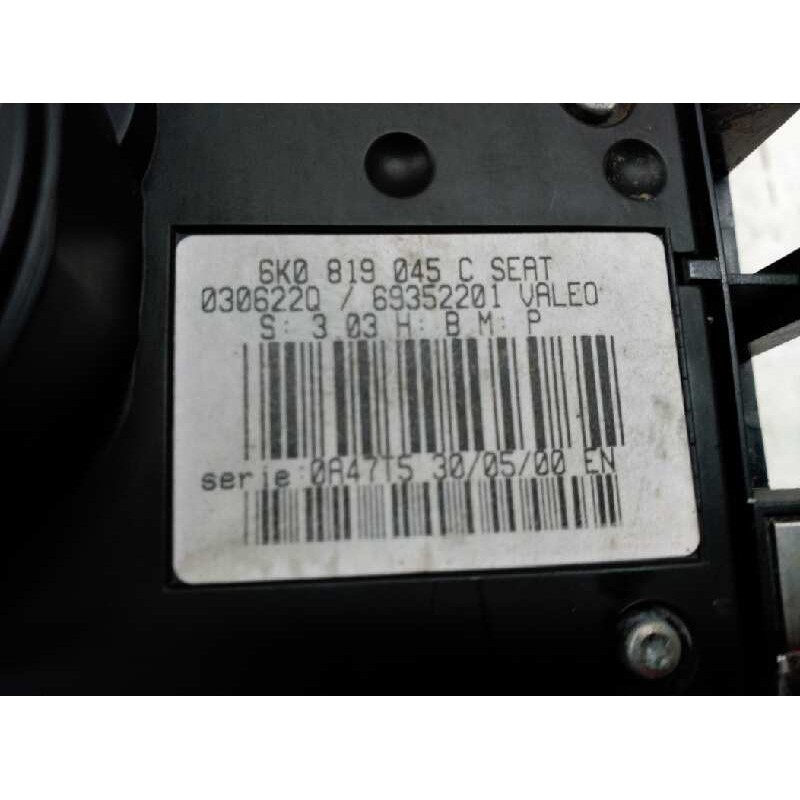 Recambio de mando calefaccion / aire acondicionado para seat ibiza (6k1) sport referencia OEM IAM 6K0819045C - Azul 2