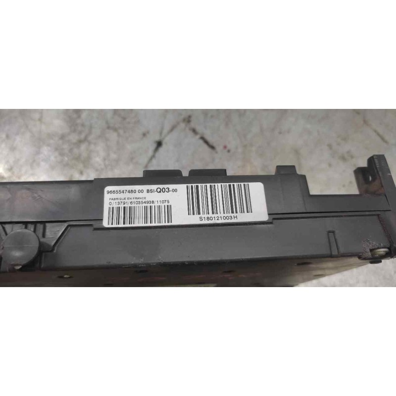 Recambio de caja reles / fusibles para citroën c4 lim. seduction referencia OEM IAM 9665547480 S180121003H BSI - Azul 2