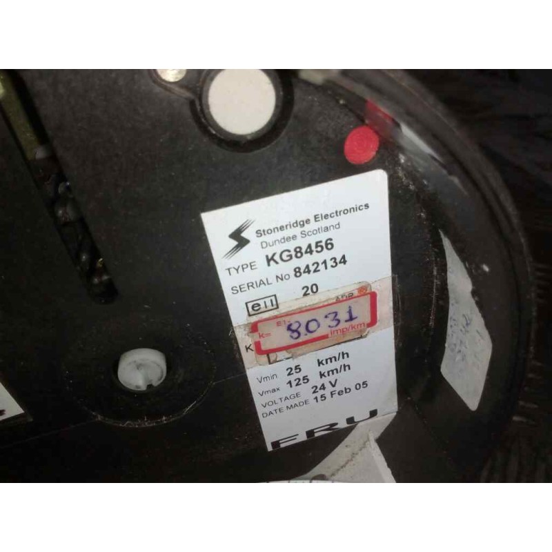 Recambio de tacografo para nissan trucks m 130.17 referencia OEM IAM KG8456 842134 - Blanco 2