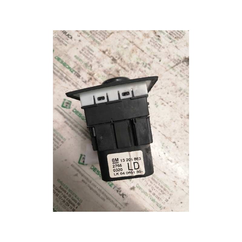 Recambio de mando luces para opel zafira b cosmo referencia OEM IAM 13205863 12 PINS 4