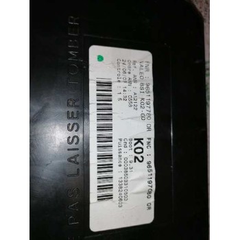 Recambio de caja reles / fusibles para peugeot 307 (s1) xr clim referencia OEM IAM 9651197780 9651197080 BSI