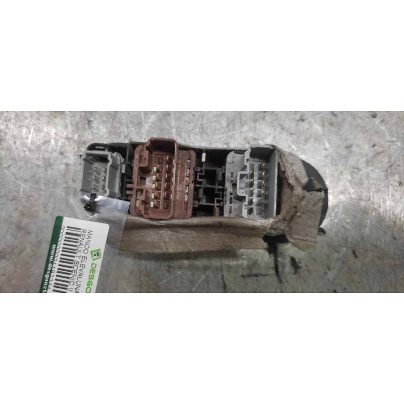 Recambio de mando elevalunas delantero izquierdo para renault scenic ii authentique referencia OEM IAM - Gris 2