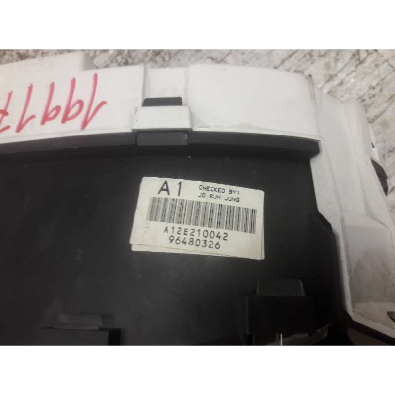 Recambio de cuadro instrumentos para daewoo nubira berlina se (1999) referencia OEM IAM 96480326 A12E210042 - Azul 3