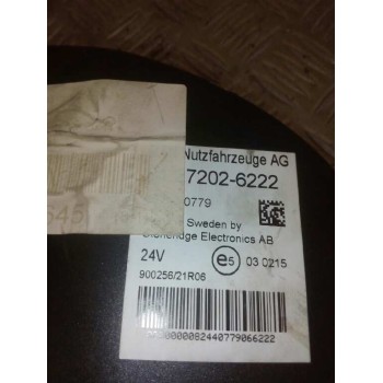Recambio de cuadro instrumentos para man tgx 18.xxx fg / 4x2 bl xl referencia OEM IAM 81272026222  