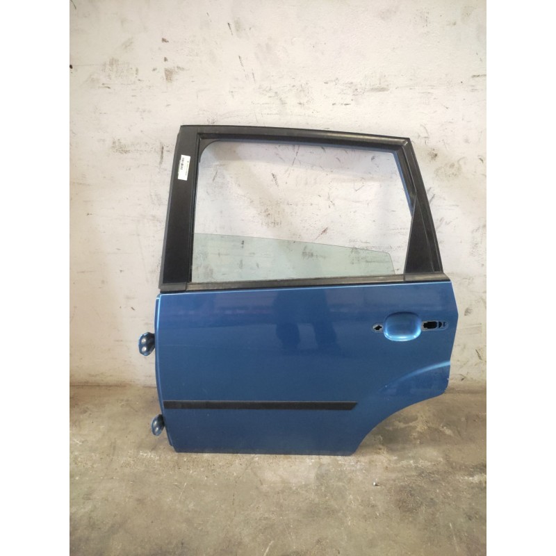 Recambio de puerta trasera izquierda para ford fiesta v (jh_, jd_) 1.6 tdci referencia OEM IAM - Azul 4