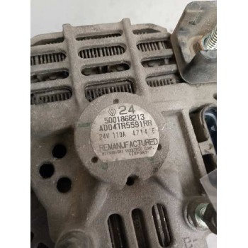 Recambio de alternador para renault premium lander 10.8 diesel referencia OEM IAM 5001868213 24V/110A 
