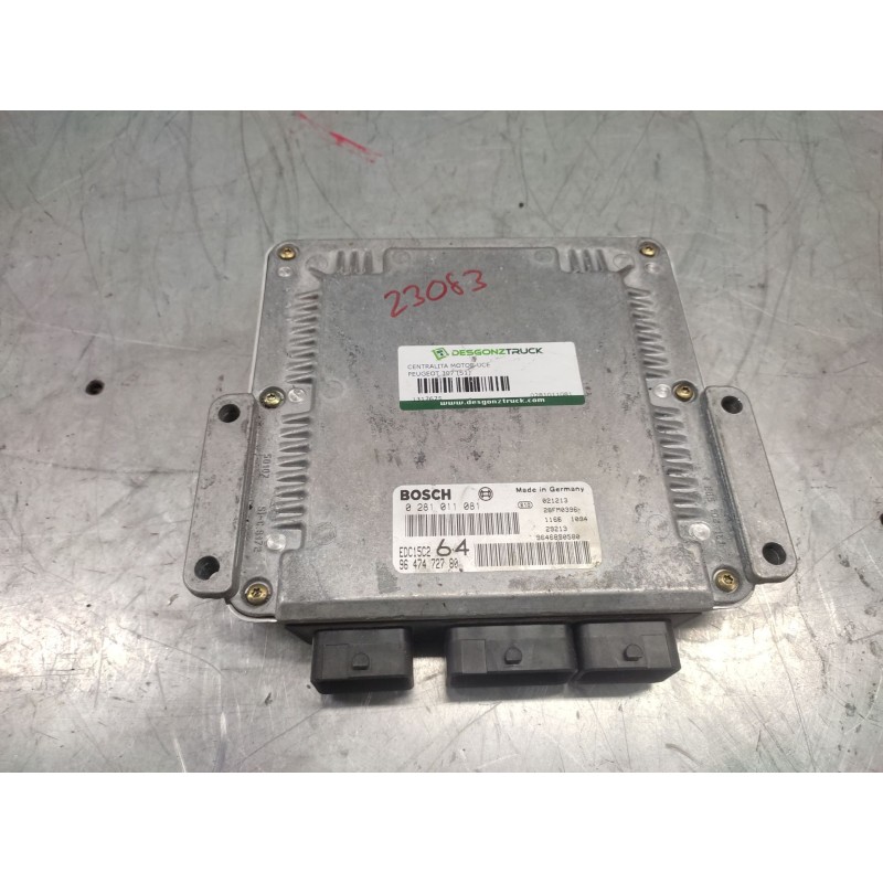 Recambio de centralita motor uce para peugeot 307 (s1) xs referencia OEM IAM 0281011081 9646850580 9647472780