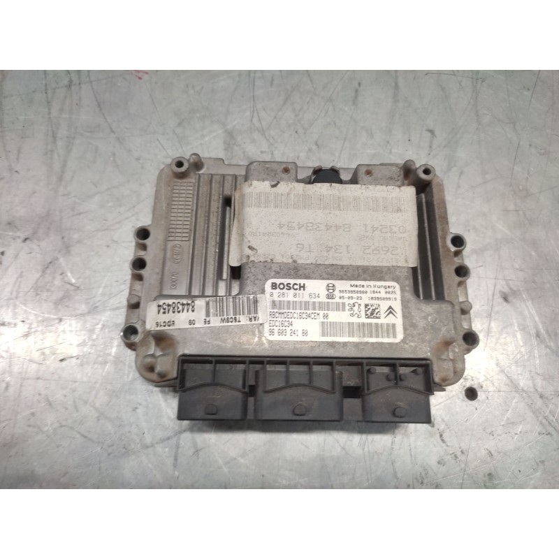 Recambio de centralita motor uce para peugeot 307 break/sw (s2) sw pack referencia OEM IAM 0281011634 9653958980 9660324180