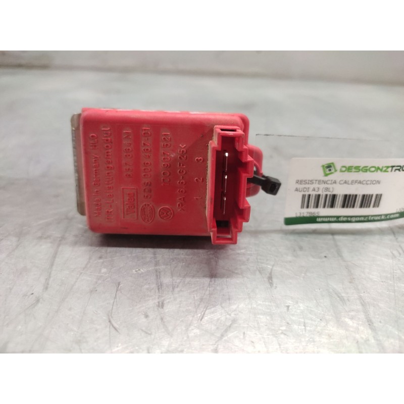 Recambio de resistencia calefaccion para audi a3 (8l) 1.8 ambiente referencia OEM IAM 1J0907521  3 PINS