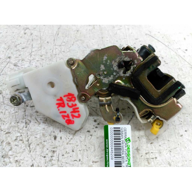 Recambio de cerradura puerta trasera izquierda para nissan primera berl./familiar (p10/w10) gx berlina (a,e) referencia OEM IAM - Blanco 3