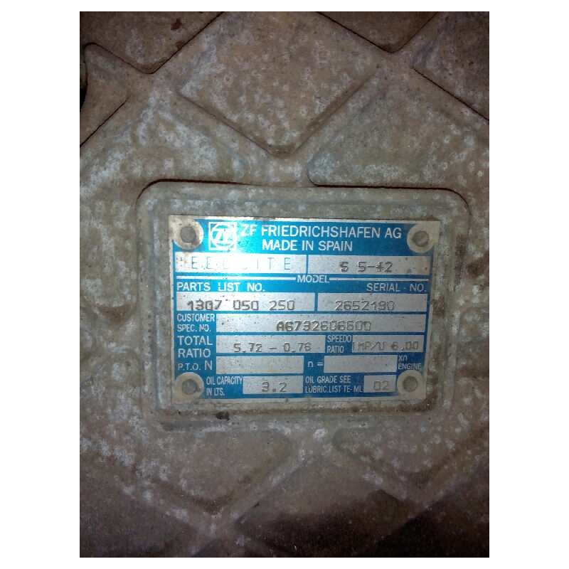 Recambio de caja cambios para mercedes-benz atego 4-cilindros 4x2/bm 970/2/5/6 815 (4x2) om 904 la l (largo) referencia OEM IAM 3