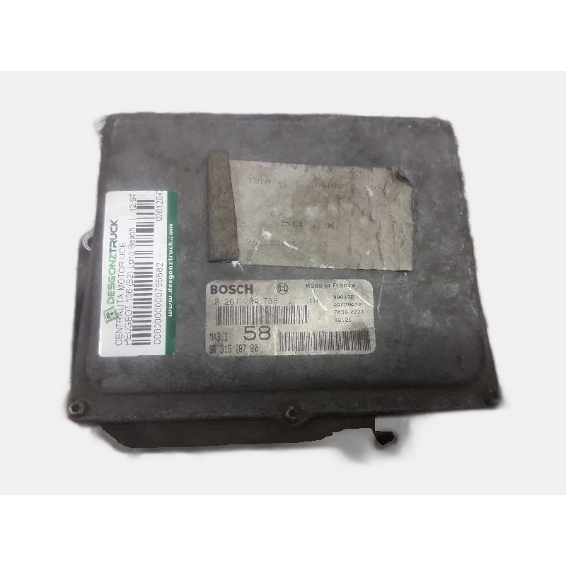 Recambio de centralita motor uce para peugeot 106 (s2) long beach referencia OEM IAM 0261204788 9631528780 