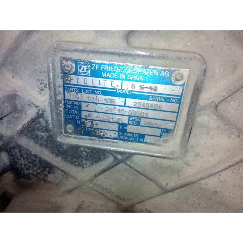 Recambio de caja cambios para nissan trucks l80.09 l80.14 referencia OEM IAM S542 1307050106 3