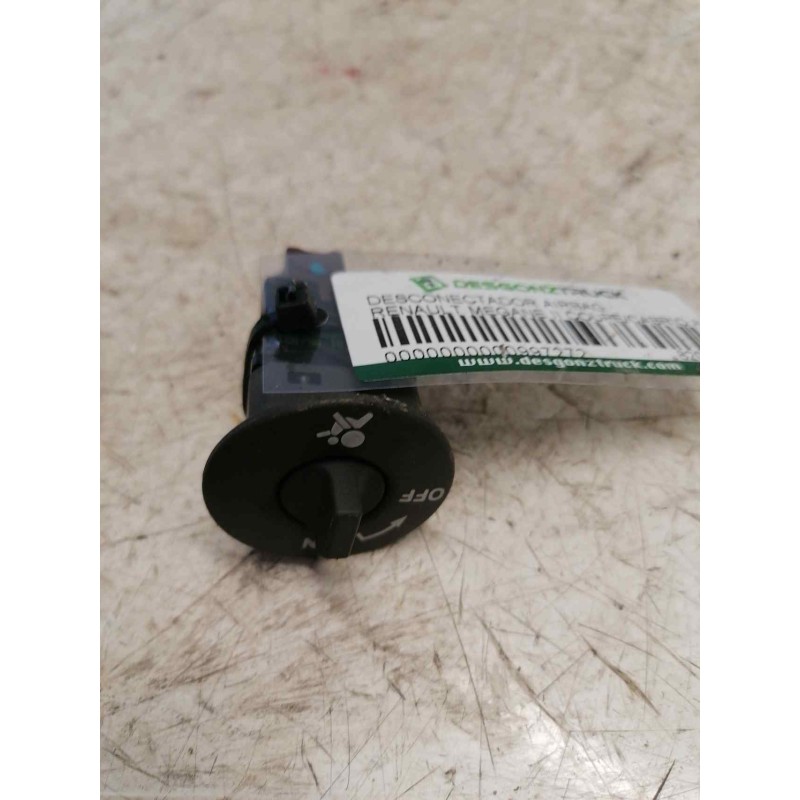Recambio de desconectador airbag para renault megane ii coupe/cabrio authentique referencia OEM IAM 8200169589B 2 PINS 
