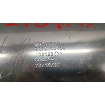 Recambio de tubo escape trasero para mg zs suv (azs1) 1.5 vti referencia OEM IAM 10316247  