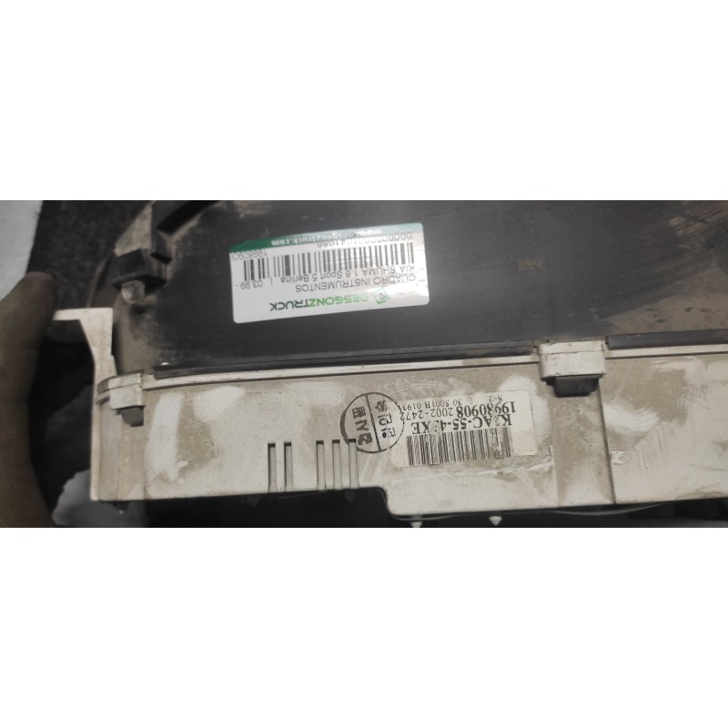 Recambio de cuadro instrumentos para kia shuma 1.8 sport 5 berlina referencia OEM IAM 19980908 K2AC5545XE 3