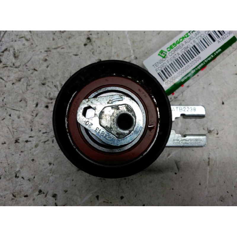 Recambio de tensor correa auxiliar para ford fiesta (cbk) 1.6 tdci cat referencia OEM IAM ATB2236 - Azul