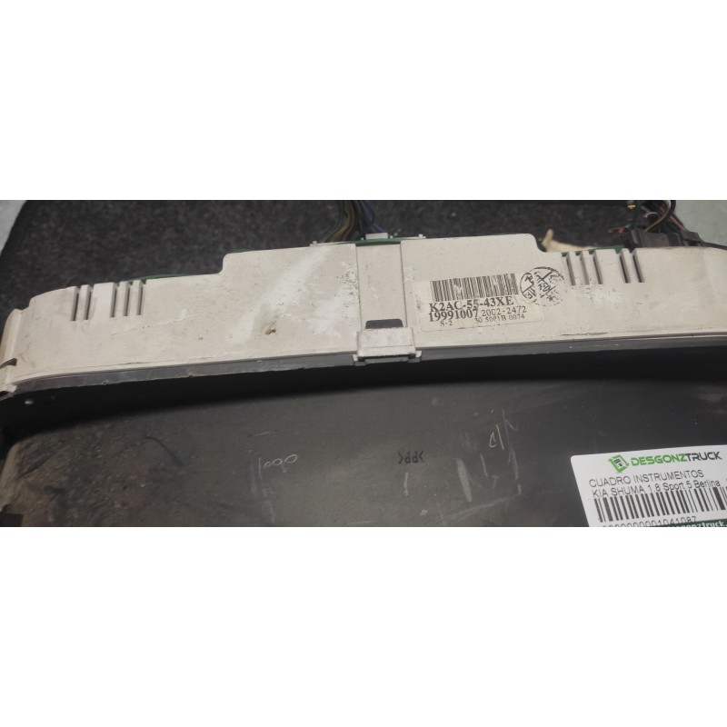 Recambio de cuadro instrumentos para kia shuma 1.8 sport 5 berlina referencia OEM IAM 19991007 K2AC5543XE 2