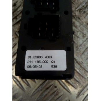 Recambio de mando elevalunas delantero derecho para man tgx 18.xxx fg / 4x2 bl xl referencia OEM IAM 81258067083  