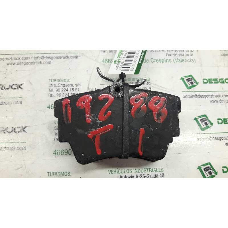Recambio de pastillas de freno traseras para nissan primastar (x83) avantour 7 asientos, batalla corta 2,76t referencia OEM IAM - Blanco