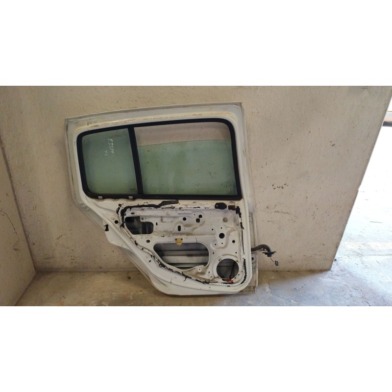 Recambio de puerta trasera izquierda para renault clio ii fase ii (b/cb0) authentique referencia OEM IAM - Blanco 2