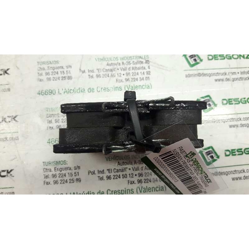 Recambio de pastillas de freno traseras para nissan primastar (x83) avantour 7 asientos, batalla corta 2,76t referencia OEM IAM - Blanco 2