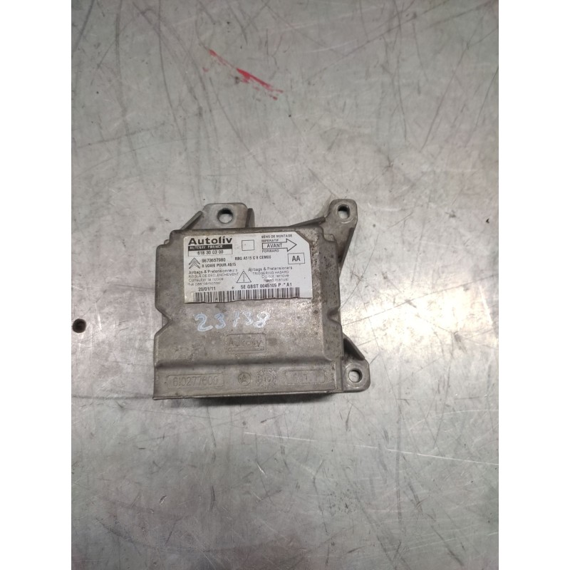 Recambio de centralita airbag para citroën c3 lx referencia OEM IAM 9673657980  