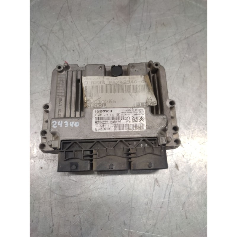 Recambio de centralita motor uce para peugeot 207 x-line referencia OEM IAM 0281015849 9666729680 9674254080