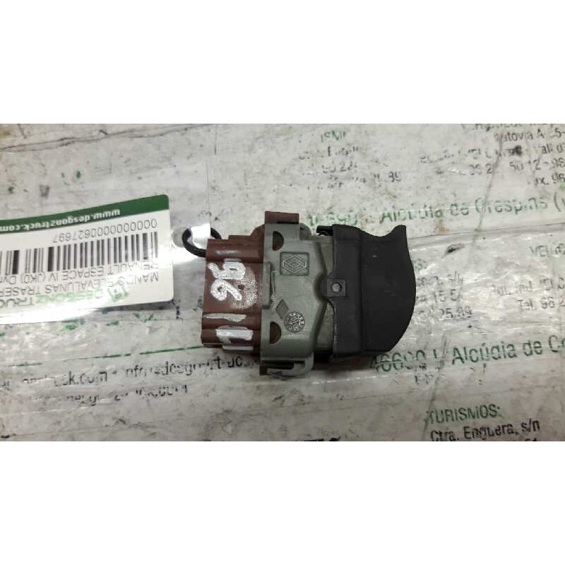Recambio de mando elevalunas trasero izquierdo para renault espace iv (jk0) dynamique referencia OEM IAM - Azul 2