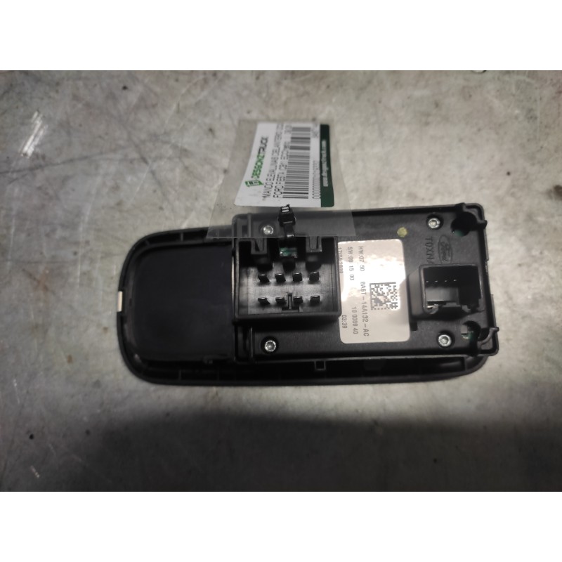 Recambio de mando elevalunas delantero izquierdo para ford fiesta (cb1) econetic referencia OEM IAM 8A6T14A132AC 8/4 PINS - Azul 2