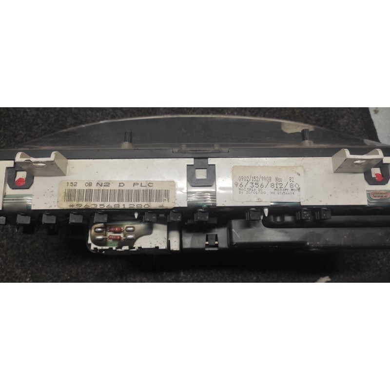 Recambio de cuadro instrumentos para peugeot partner (s2) combi pro referencia OEM IAM 09021529908 3