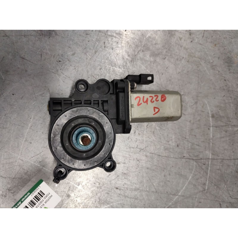 Recambio de motor elevalunas delantero derecho para ford fiesta (cbk) 1.3 cat referencia OEM IAM 2S5114553AA  2 PINS - Blanco