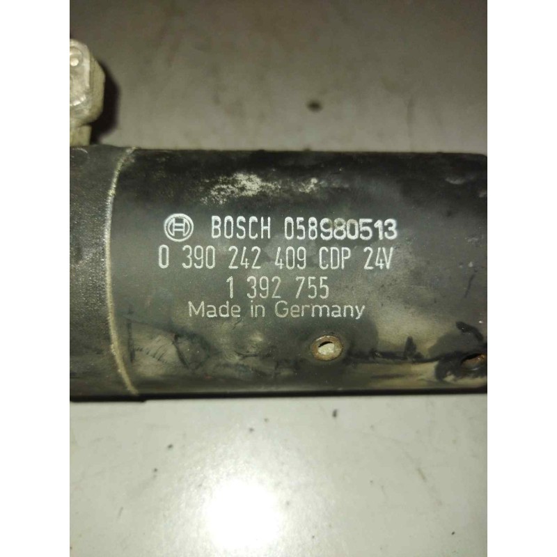 Recambio de motor limpia delantero para scania serie 4 (p/r 124 l) 11.7 diesel referencia OEM IAM 1392755 0390242409 - Amarillo 2