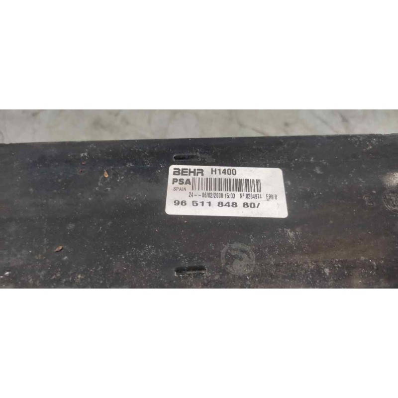 Recambio de intercooler para peugeot 207 sport referencia OEM IAM 9651184880 - Rojo 2
