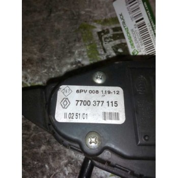 Recambio de pedal acelerador para renault mascott ka 150.35/55 base referencia OEM IAM 7700377115  