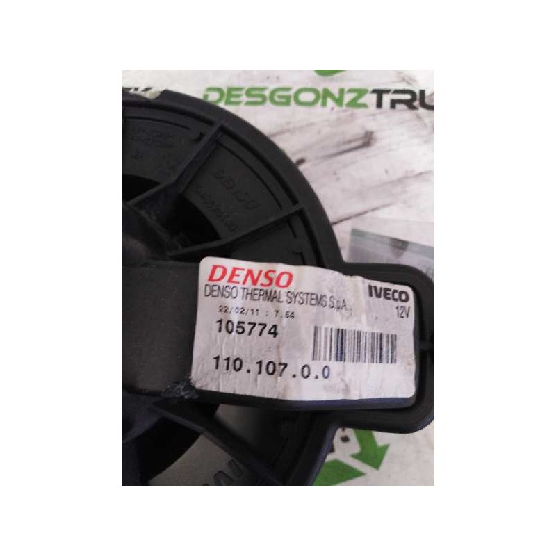 Recambio de motor calefaccion para iveco daily pr einzelkabine 70 c... radstand 3450 referencia OEM IAM 105774 5M8626100 DENSO - Blanco 2