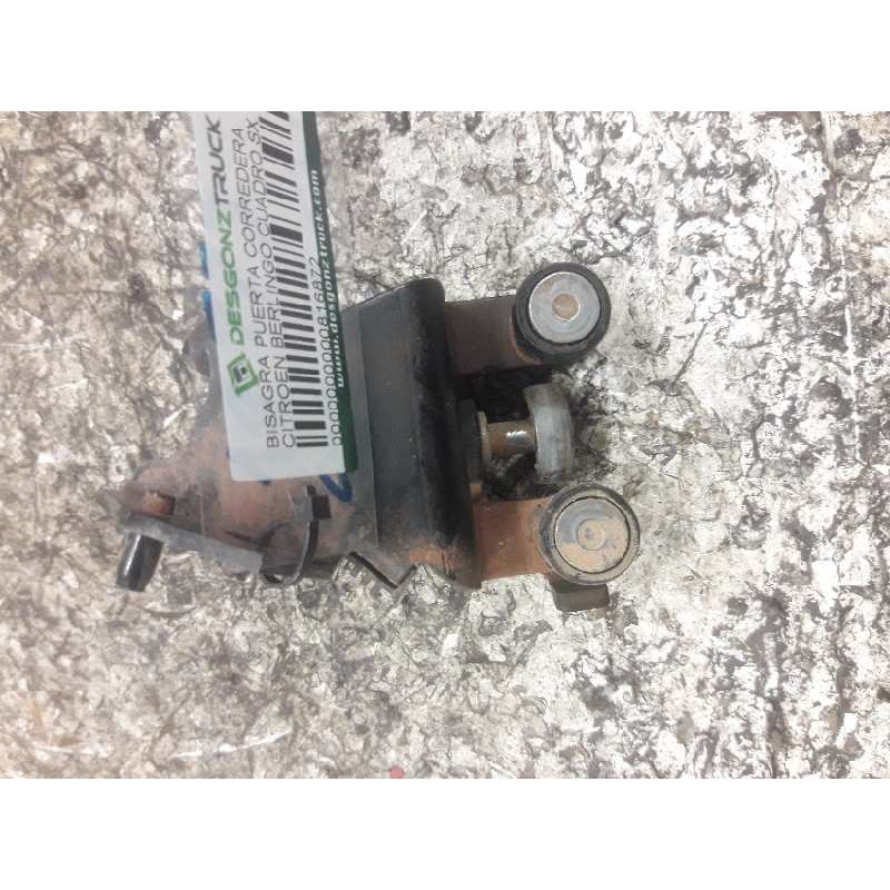 Recambio de bisagra puerta corredera para citroën berlingo cuadro sx referencia OEM IAM  IZQUIERDA 2