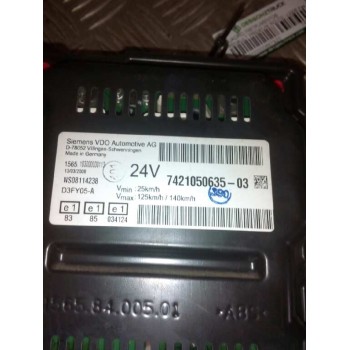 Recambio de cuadro instrumentos para renault premium route 2006 fas 4x2 larga distancia referencia OEM IAM 7421050635  