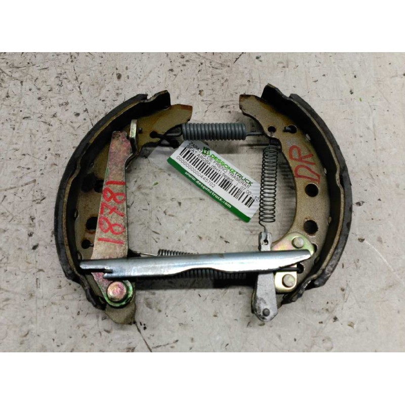 Recambio de zapatas de freno traseras para seat arosa (6h1) select referencia OEM IAM   