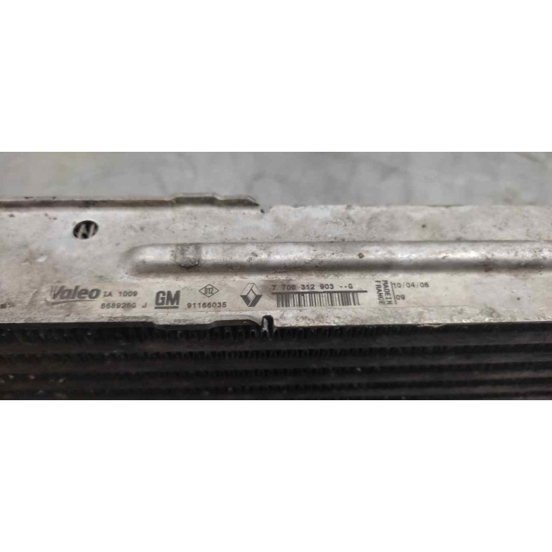 Recambio de intercooler para opel vivaro 1.9 cdti cat (f9q-760 / l08) referencia OEM IAM 7700312903G 91166035 - Blanco 2