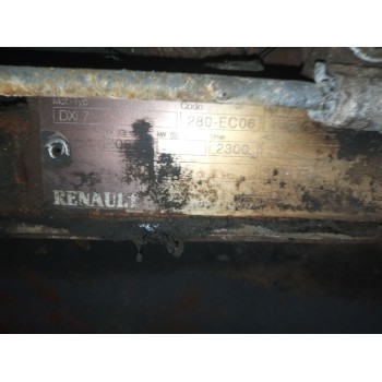 Recambio de despiece motor para renault midlum fg xxx.12    e5 cabina doble referencia OEM IAM DXI7280EC06  