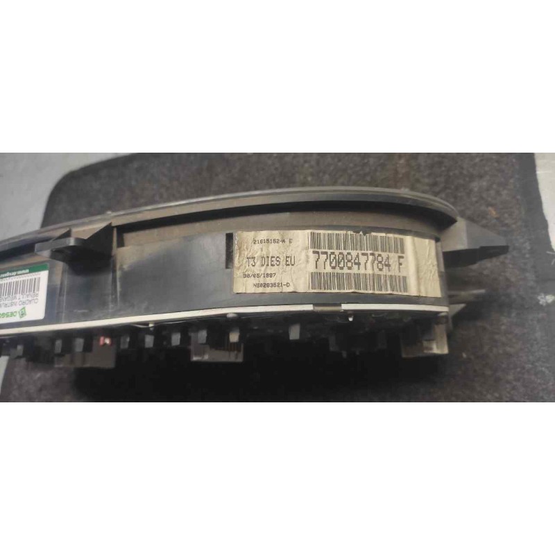 Recambio de cuadro instrumentos para renault megane i berlina hatchback (ba0) 1.9 dt rn referencia OEM IAM 7700847784 3